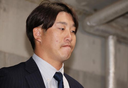 戦力外通告された広島小園海斗(撮影･加藤孝規)