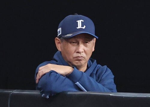 西武西口文也監督(2026年9月撮影)