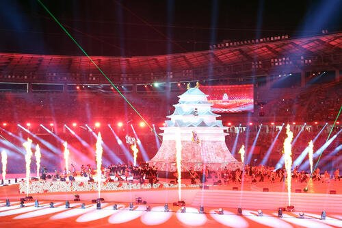 愛知･名古屋アジア大会の開会式(2026年9月19日撮影)