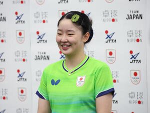 張本美和(2026年9月撮影)