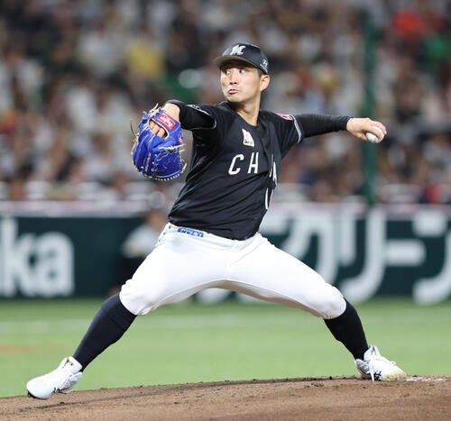 ロッテ小島和哉(2026年9月撮影)
