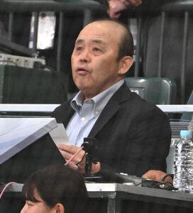阪神岡田彰布球団オーナー付顧問(2026年10月撮影)