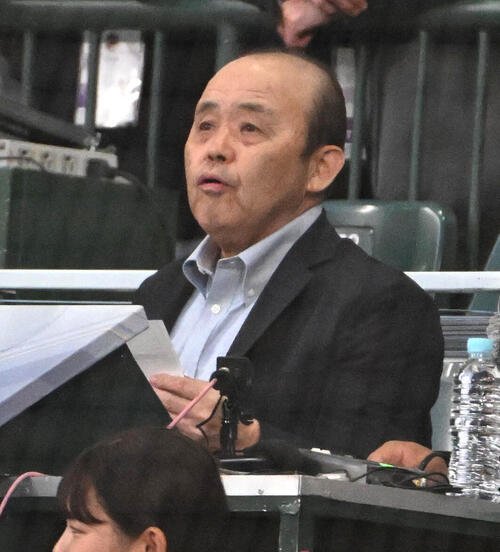 阪神岡田彰布球団オーナー付顧問(2026年10月撮影)