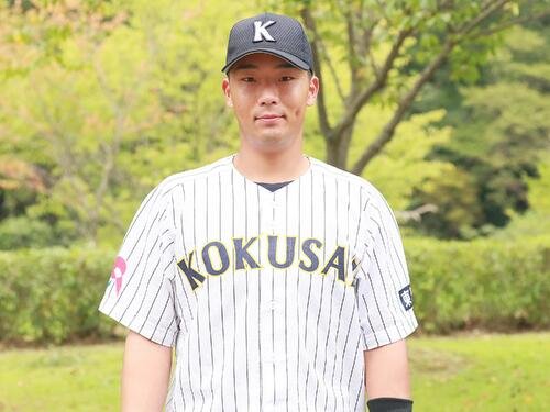 5年越しのプロ入りを意気込む東日本国際大･黒田義信外野手(撮影･高橋香奈)