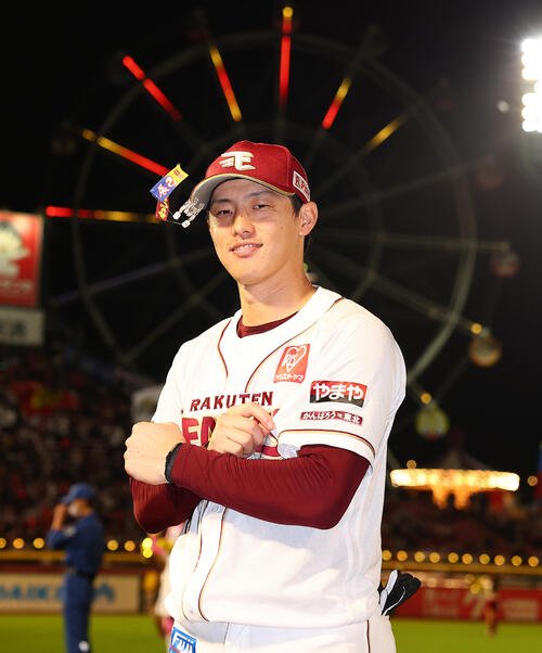 楽天辰己涼介(2026年9月撮影)