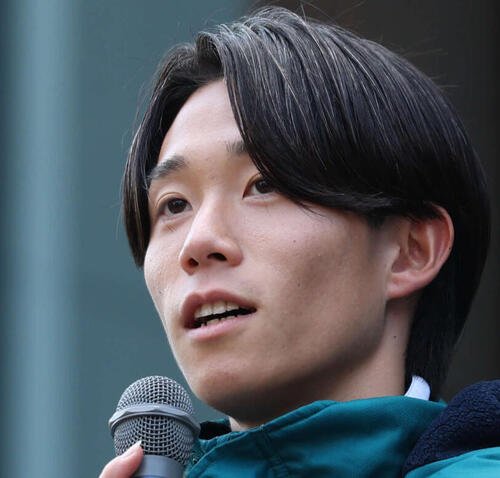 青学大･中村海斗(2025年撮影)