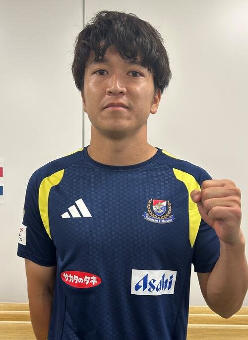 ゴールを誓う横浜FW谷村海那