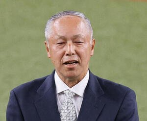 元オリックス用具担当の松本正志さん(2024年3月28日撮影)