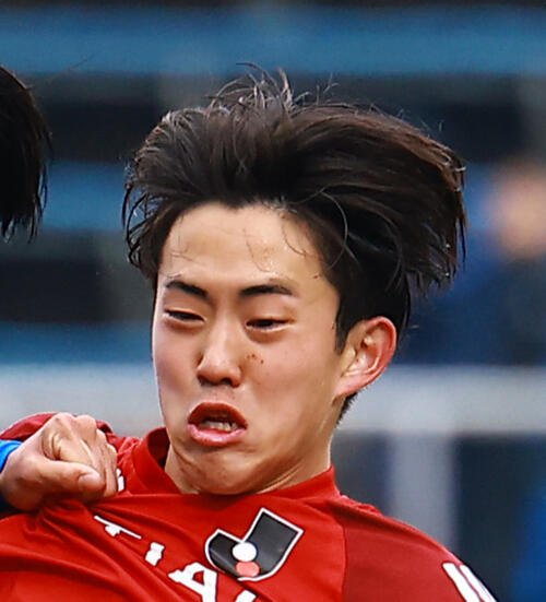 横浜ユース所属DF藤井翔大(2026年2月撮影)