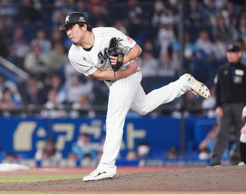 ロッテ八木彬(2026年10月撮影)