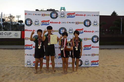4度目の優勝を飾った湘南ドリームススポーツ少年団