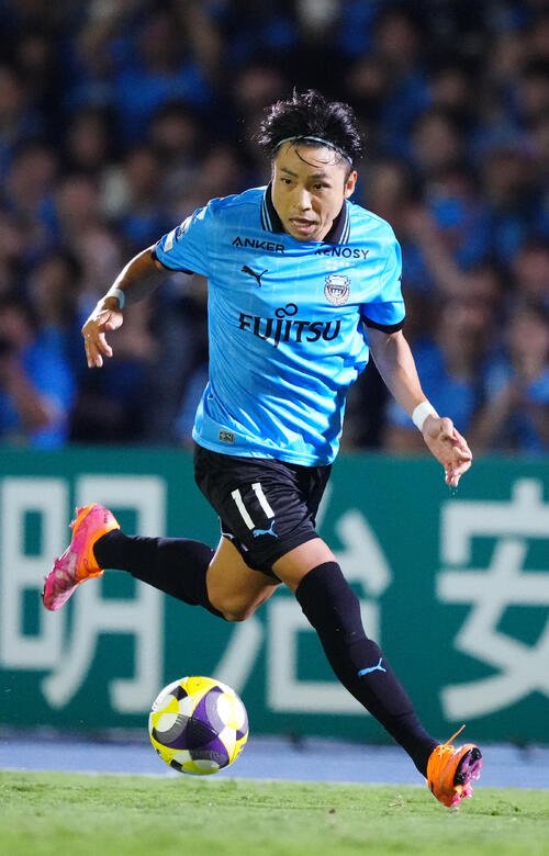 川崎F小林悠(2025年9月撮影)