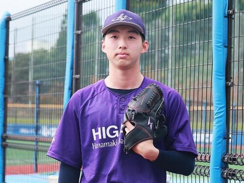 吉報を待つ花巻東･佐々木十央真投手