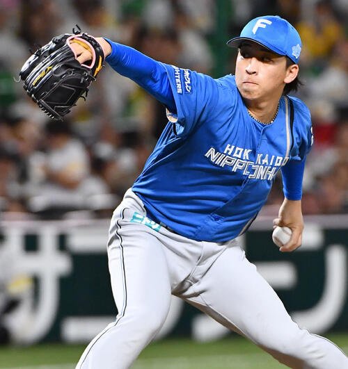 日本ハム細野晴希(2026年10月撮影)