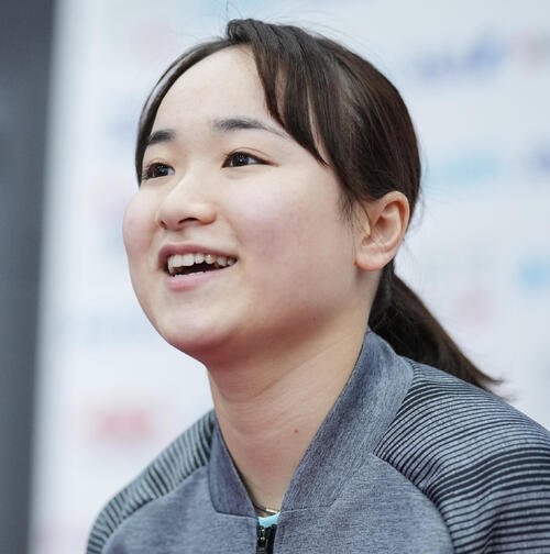 伊藤美誠(2024年2月撮影)
