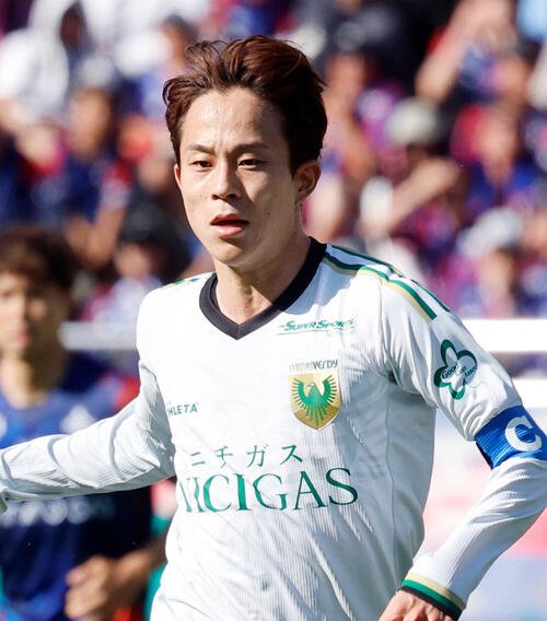 東京V森田晃樹(2026年5月撮影)
