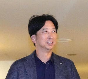 ドラフト前日スカウト会議に臨む阪神藤川球児監督(2026年10月21日撮影)