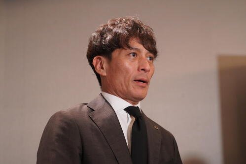 アジアサッカー連盟(AFC)臨時総会に出席した日本サッカー協会(JFA)の宮本恒靖会長