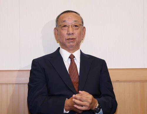 巨人の松井秀喜新監督について話をする堀内恒夫氏(撮影･増田悦実)