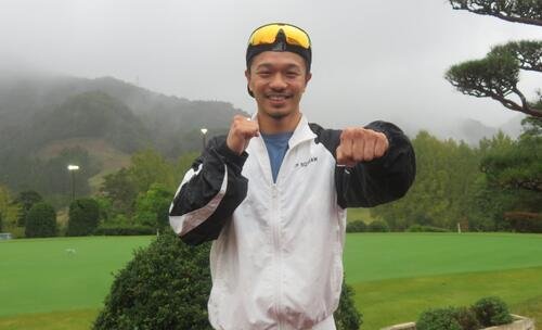 25日から開始しているゴルフ場合宿を公開した元世界3階級制覇王者･中谷潤人
