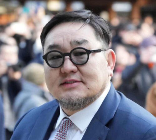 元横綱元朝青龍のドルゴルスレン･ダグワドルジ氏(2025年1月撮影)