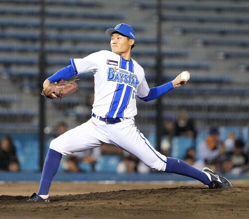 DeNA坂口翔颯(26年10月撮影)