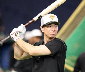 巨人松本剛(2026年10月撮影)